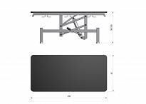 Stół weterynaryjny VET-H01 HYDRAULICZNY