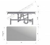 Stół weterynaryjny VET-RE2 ELEKTRYCZNY