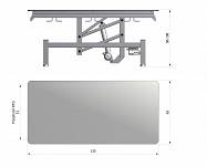 Stół weterynaryjny VET-RE1 ELEKTRYCZNY
