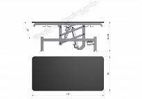 Stół weterynaryjny VET-E04 ELEKTRYCZNY